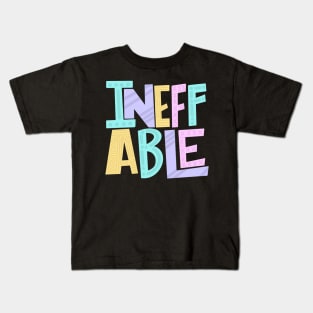 Ineffable Good Omens Kids T-Shirt